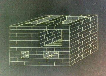 Cuptor cu trei laturi de construcție simplificată