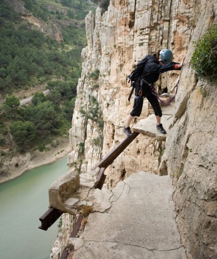 Calea morții în Spania (el camino del rey) - foto, despre calea morții în Spania