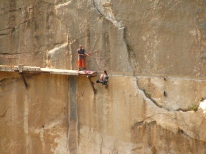 Calea morții în Spania (el camino del rey) - foto, despre calea morții în Spania