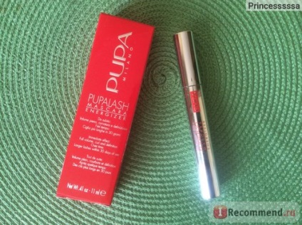 Туш для вій pupa lash mascara energizer - «туш для росту вій від pupa, опис складу,