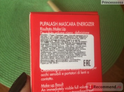 Mascara pupa lash mascara energizer - 