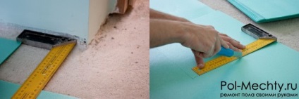 Montarea substratului sub laminat cu propriile mâini