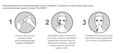 Hidratáló fiatalító tonik timewise®, arckezelés 25, bőrápolási termékek, mary