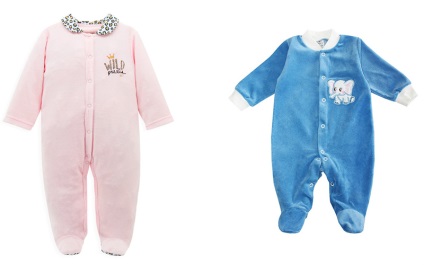 Velúr jumpsuits csecsemőknek - ad egy egészséges baba