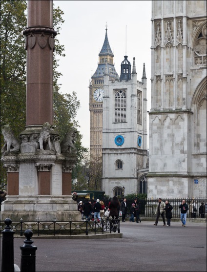 Westminster - történelmi negyedében, a London (UK kormány székhelye) Westminster - történelmi negyedében, a London