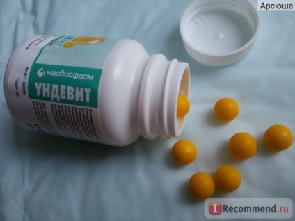 Vitaminok undevit - „az egyetlen vitamin komplex, ami nem okoz allergiát nekem