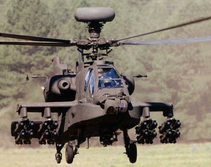 În SUA, o instalație cu laser a fost testată pe un elicopter ah-64 apache - revizuire militară