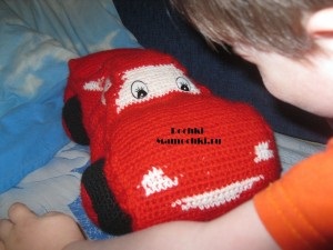 Tricotat makkuin - o pernă excelentă de jucărie (croșetat), fiice