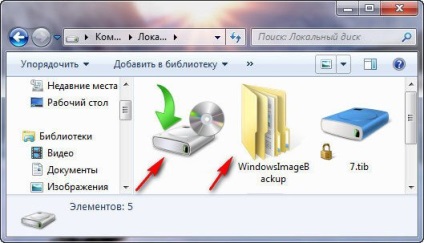 Windows 7 - archiválás