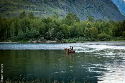 Sudul lacului Teletskoye, Altai 2014, note zilnice