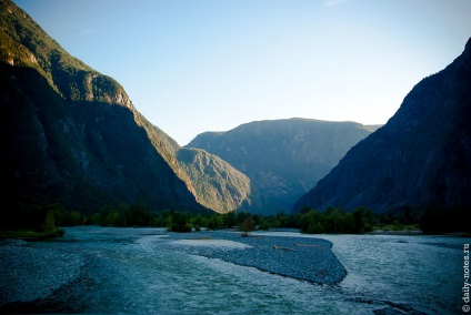 Sudul lacului Teletskoye, Altai 2014, note zilnice