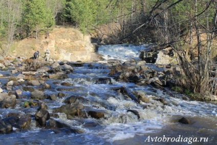 Cascada Yuzhakovsky, tramp