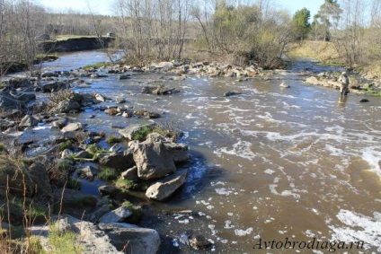 Cascada Yuzhakovsky, tramp