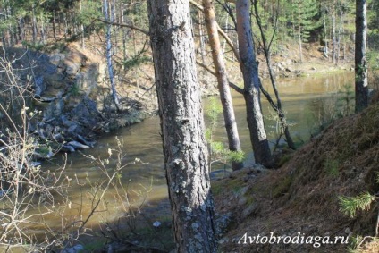 Cascada Yuzhakovsky, tramp