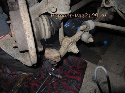 Înlocuirea rulmenților cu bile, repararea vaselor 2109-2108