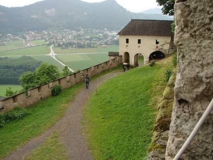 Castelul Hochosterwitz din Austria, fotografie a castelului