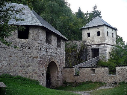 Castelul Hochosterwitz din Austria, fotografie a castelului