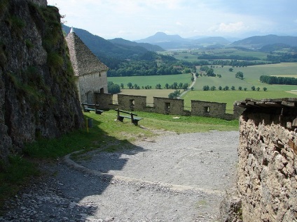 Castelul Hochosterwitz din Austria, fotografie a castelului