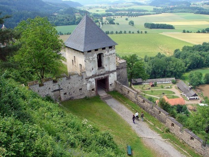 Castelul Hochosterwitz din Austria, fotografie a castelului