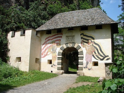 Castelul Hochosterwitz din Austria, fotografie a castelului