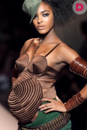 10 celebre modele de top negre