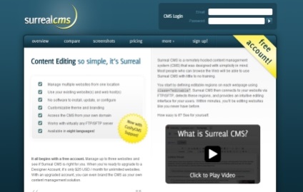 13 Opțiuni simple pentru cms (sisteme de management al conținutului)