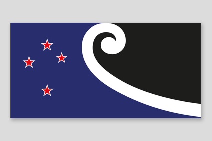 Poster air New Zealand și alte 18 țări, ale căror steaguri pot fi confundate - arhivă