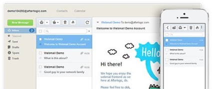 Webmail după