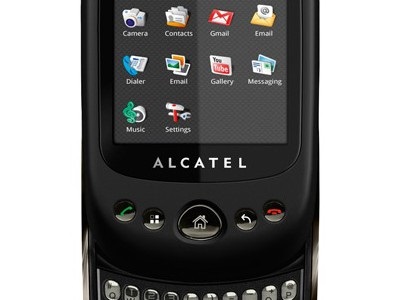 Alcatel OT-980 - úgy néz ki, mint egy tenyér előre és olcsóbb HTC Tattoo