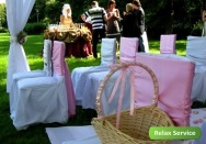 Închirierea de textile și huse pentru scaune pentru banchet, nunți, decorațiuni de nunți cu textile, închiriere
