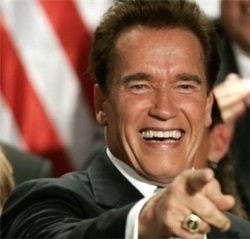Arnold Schwarzenegger cititori de întrebări vegetariene