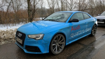 Audi quattro zile când am condus 600 de cai pe gheață - wylsacom