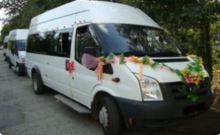 Autobuz, microbuz pentru nunta, comanda, inchiriere, inchiriere autobuz, minivan pentru nunta in