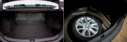 Compartimentul de bagaje Volumul Toyota Corolla, revizii