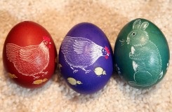 Poți să pictezi ouă, dacă nu există vopsea
