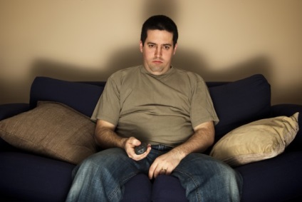 Ceea ce este periculos pentru bărbații stilul de viață sedentar - sănătatea bărbaților