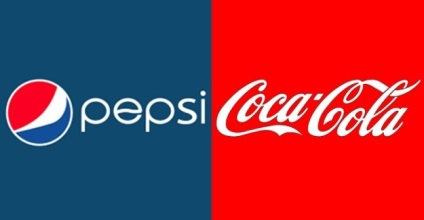 Coca cola și pepsi cola