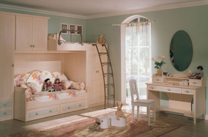Proiectarea unei camere pentru copii cu un balcon (fotografie), o casă de vis