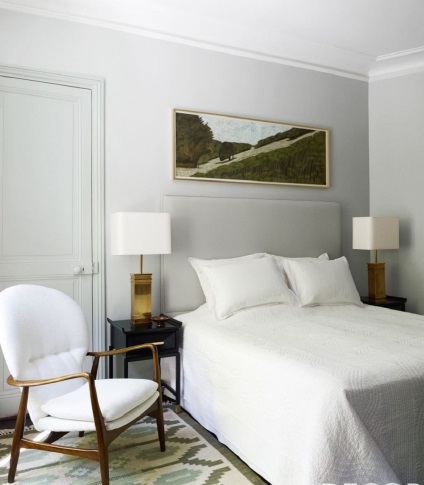 Design de dormitor în 2017, idei moderne și de modă, perdele și tapet pentru cameră