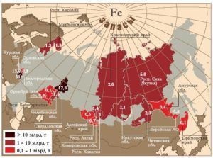 Vasércbányászat Oroszországban és a világ