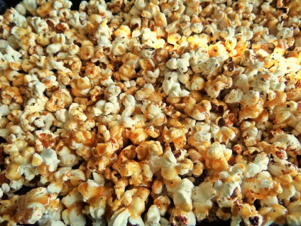 házi popcorn