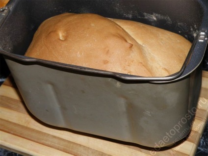 Pâine de casă în mașina de prăjit - rețete cu fotografie