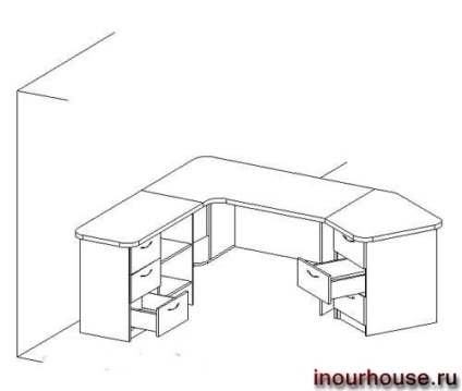 Schițe și desene ale birourilor de calculatoare, în casa noastră