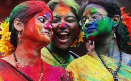 Festivalul de culori în India - festivalul holi