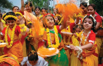 Festivalul de culori în India - festivalul holi