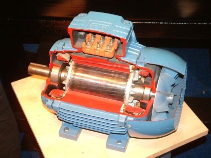 Generator de motor cu curent alternativ