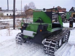 Vehicul de teren pentru toate tipurile de teren Caterpillar - yukon, prieten de samodelkin