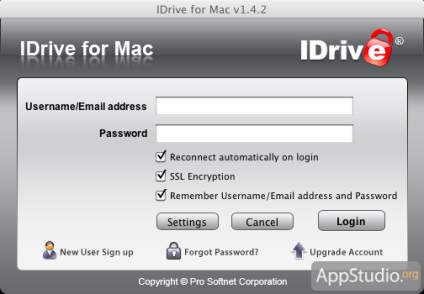 Idrive pentru mac