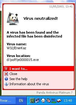 Analiza Panda platină 7 antivirus