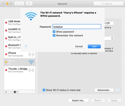 Cum de a transforma un iphone sau mac într-un punct de acces wi-fi